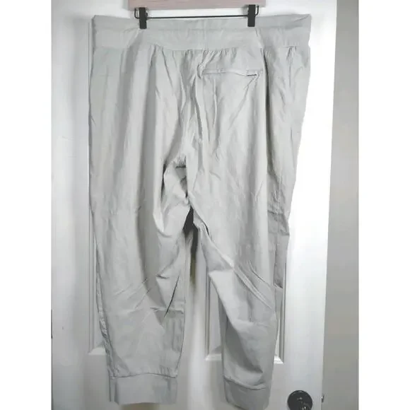 Athleta Trekkie North Jogger Women's Plus Size 24 Ecru Light Beige Hiking Travel - Picture 2 of 14